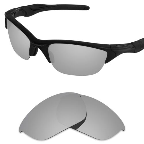 Polarized Replacement Lens for-Oakley Half Jacket 2.0 Silver Metallic (STD) - Picture 1 of 4