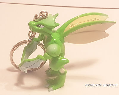 POKEMON SCYTHER (Sichlor, Insecateur) ORIGINAL SCHLÜSSELANHÄNGER TAKARA TOMY PVC 2''