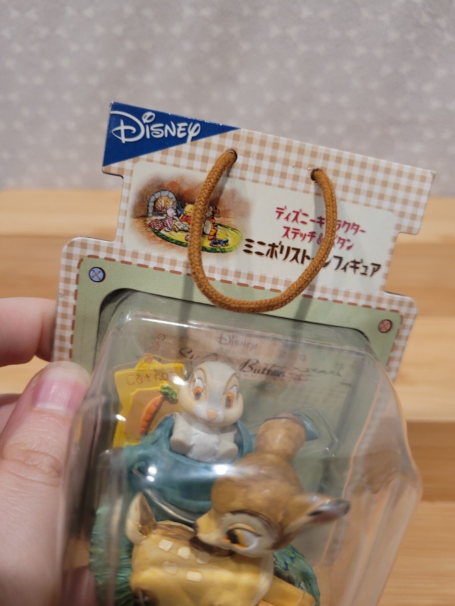 2003 Sega Prize Japan Disney Bambi Thumper Stitch & Button Mini