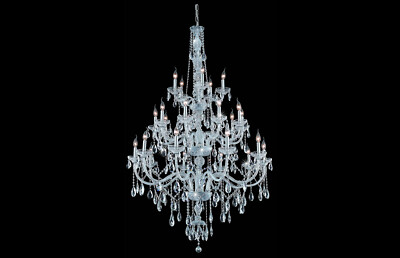 Verona Collection Chandelier Chrome Finish 25Lt\