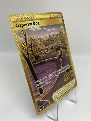 pokemon gapejaw bog gold card Gapejaw Bog 213/195 main image 1
