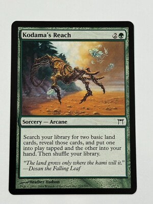Kodama's Reach Champions of Kamigawa Regular MTG Trading Card