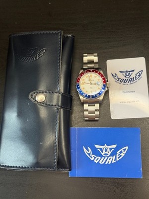 Squale 30 Atmos Y1545 Pan Am Polar Pepsi GMT ETA 2893-2