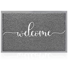 Large Door Mat 36"x24" Non Slip Durable Welcome Mats for Front Door Outdoor U...