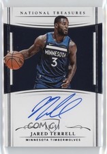 2018-19 Panini National Treasures Rookie Auto /99 Jared Terrell #155 Auto z7j