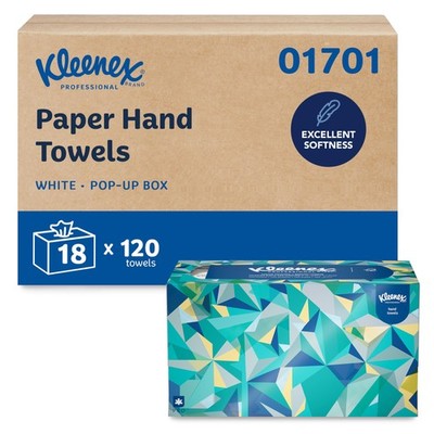 Kleenex Professional Paper Hand Towels Bulk 01701 Premium Absorbency