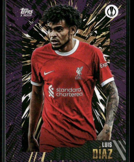Luis Diaz 2023-24 Topps Gold UEFA Club Competitions