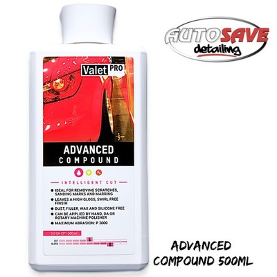 ValetPRO - Advanced Compound | 500ml | One Step | Entfernen Sie Kratzer, Wirbel & Beschädigungen