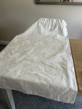 Sanderson Options Curtains Cream Colour With Floral Damask 63”w X 53”d Pair