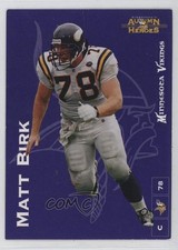 2001 Minnesota Vikings Minnesota Crime Prevention Association Matt Birk #7 0k6a