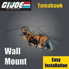 GI Joe Wall Mount For 1986 Tomahawk - Multi Directional, Easy Installation!