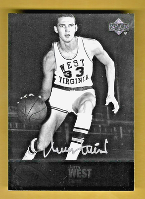その他 Jerry West Auto upper deck 2010-11 Ultimate Collection - 1997 Legends Autographs Jerry West