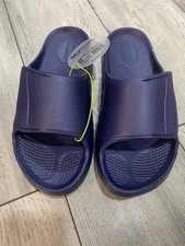 NEW OOFOS Men's Size 9 OOahh Sport Flex Slide Sandal Adjustable Strap