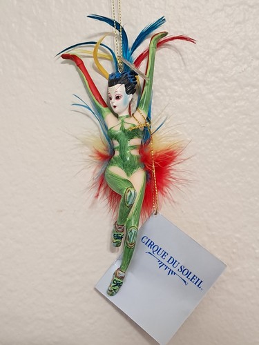 Cirque Du Soleil Dominique Lemieux Ornament W/Hanging Tags