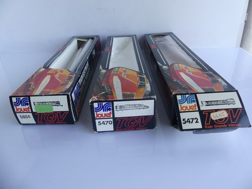JOUEF FRANCE HO 3 BOITES VIDES 360 MM TGV SUD EST 5470 / 5472 / 5804 | Condition: Occasion