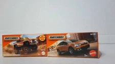 Matchbox Citroen E-C4 Orange & MBX Field Car Convertible 2025 Comb. Ship.