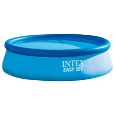28130NP Piscina Fuori Terra Easy Set Rotonda 5621 L PVC Azzurro 366x76 cm