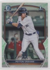 2023 Bowman Chrome Prospects Lunar Glow Refractor Peyton Graham #BCP-57 0i76