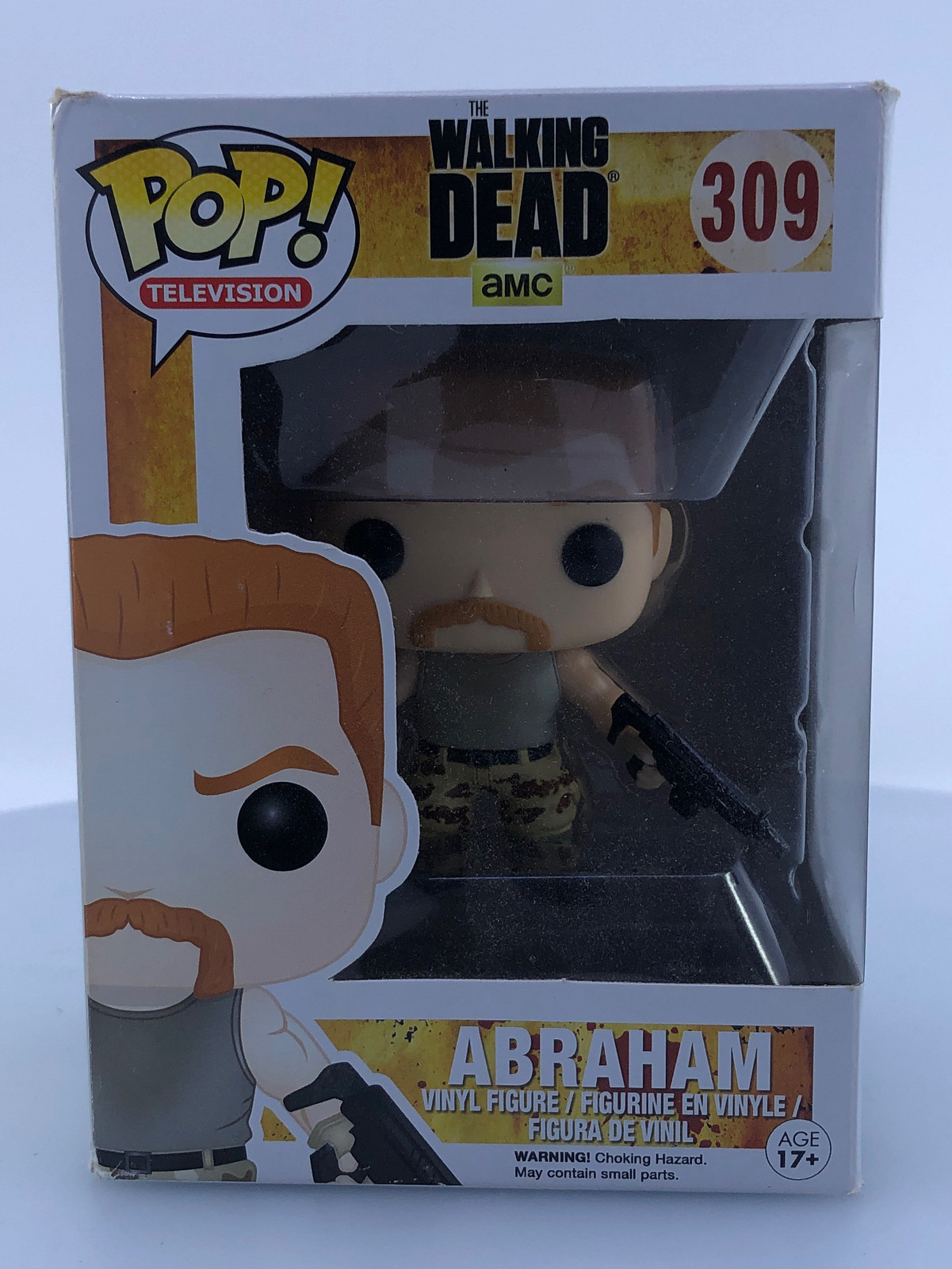 Funko Pop The Walking Dead Abraham Ford Vinyl Figure #309