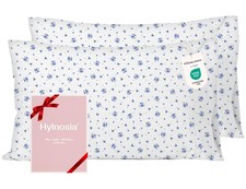 Ultra Soft Set of 2 Digital Floral King Size Pillowcase,1500 Premium Hotel Qu...