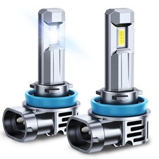H11 H8 H9 LED Headlight Kit High Low Beam Bulb 60000LM Super Bright 6500K White