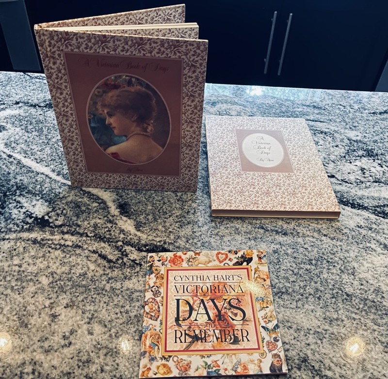 Cynthia Hart's Victoriana Days to Remember & Avon Book Of Days Both New