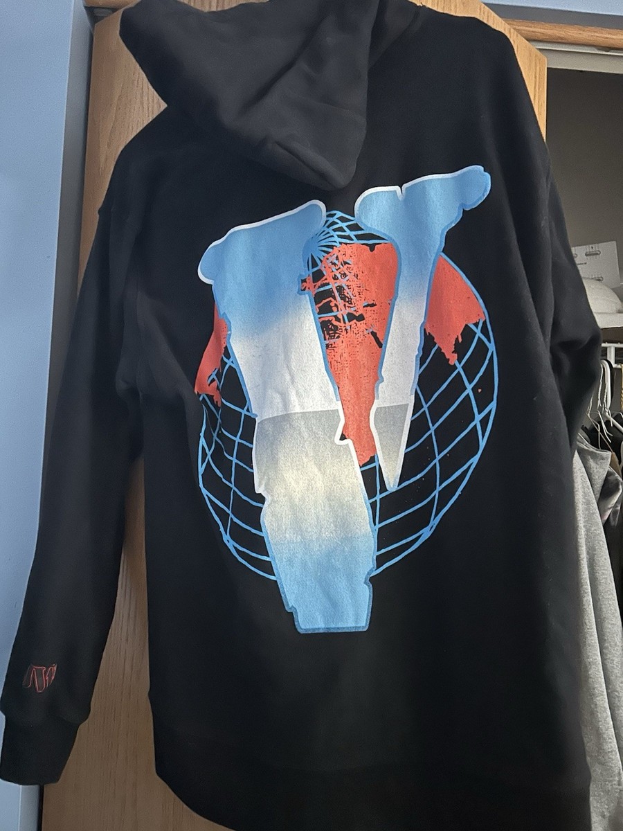 Juice WRLD 999 x VLONE Chrome VWRLD Hoodie Men's XL