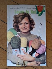 Coats & Clarks Red Heart Yarn Knit Book No. 1...