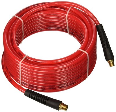 SENCO PC0977 1/4'' x 50 ft. 250 PSI Reinforced Polyurethane Air Hose Red