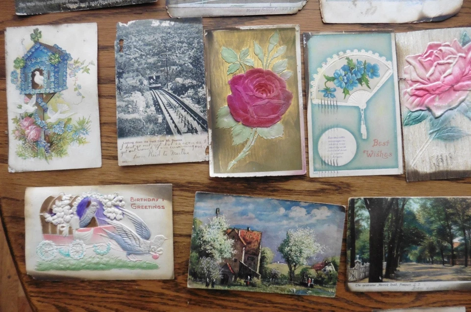 40 postales antiguas ilustradas y topográficas de 1900 Peekskill NY West Point Foto 3 de 4