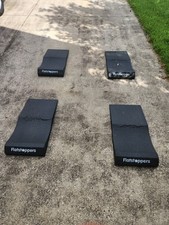 Race Ramps 14in. Wide Flatstoppers Car Storage Ramps - 4 Pack Usa Brute Technolg Race Ramps 14in. Wide Flatstoppers Car Storage Ramps - 4 Pack Usa Brute Technolg