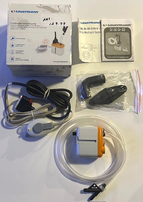 Sauermann Si-30 Condensate Removal Pump 230V Up To 5.6 Ton Air Conditioners