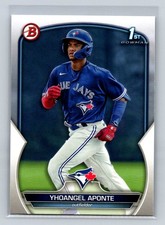 2023 Bowman #BP-110 Yhoangel Aponte Prospects 1st Bowman Toronto Blue Jays C64