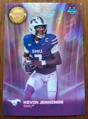 2025 Bowman Chrome University Kevin Jennings Dean's List Case Hit Rookie Card