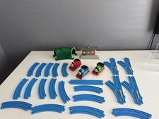 Tomy Thomas Track Bundle With Pull Back Trains Amd Well Worth Station Train Set