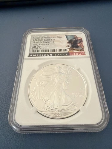 2021 Type 1 American Silver Eagle MS70 West Point Mint