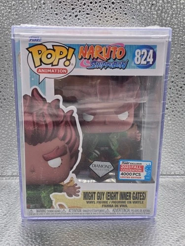 Funko Pop Naruto Shippuden Might Guy (Eight Inner Gates) Limited 4000 PCS #824!