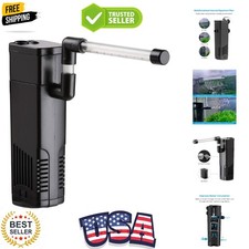 Aquarium Internal Filter, Submersible Power Filter with Multiple Function for...