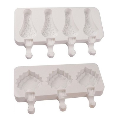 Silicone Popsicles Mould Easy-Release Popsicles Maker Molds Home Ice for Mol