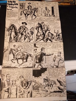 MARCO ROTA Original Table STEVE MORGAN THE TRAPPER Bet 10 