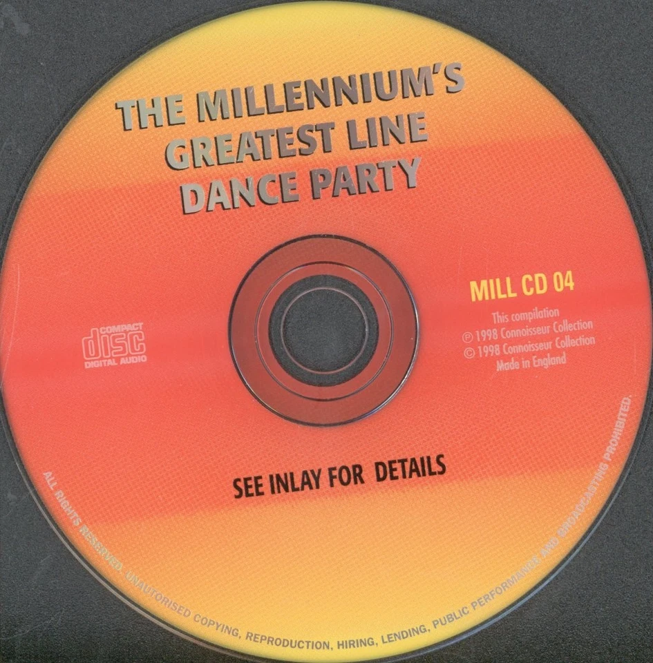Various Artists Milleniums Greatest Line Dance Party CD UK Connoisseur - Bild 3 von 3