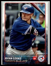 2015 Topps #677 Ryan Goins Toronto Blue Jays