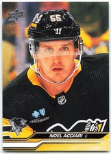 2023-24 Upper Deck Extended #607 Noel Acciari Pittsburgh Penguins