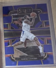 2023-24 Panini Select - Concourse Kawhi Leonard #24 Blue Prizm