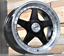 Llantas de aleación 18" 04 para Volvo C30 C70 S40 S70 S80 XC40 XC60 XC90 5x108 negras