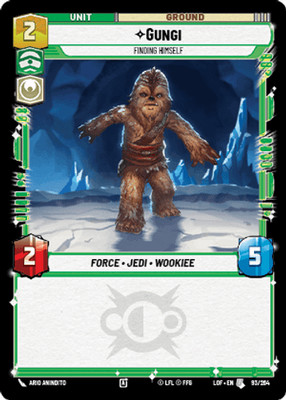Gungi - Finding Himself - Legends of the Force - Star Wars Unlimited