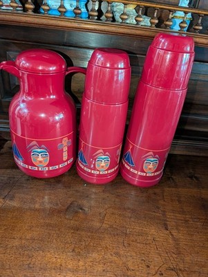 Set Of Three Eldiro Vacuum Bottles