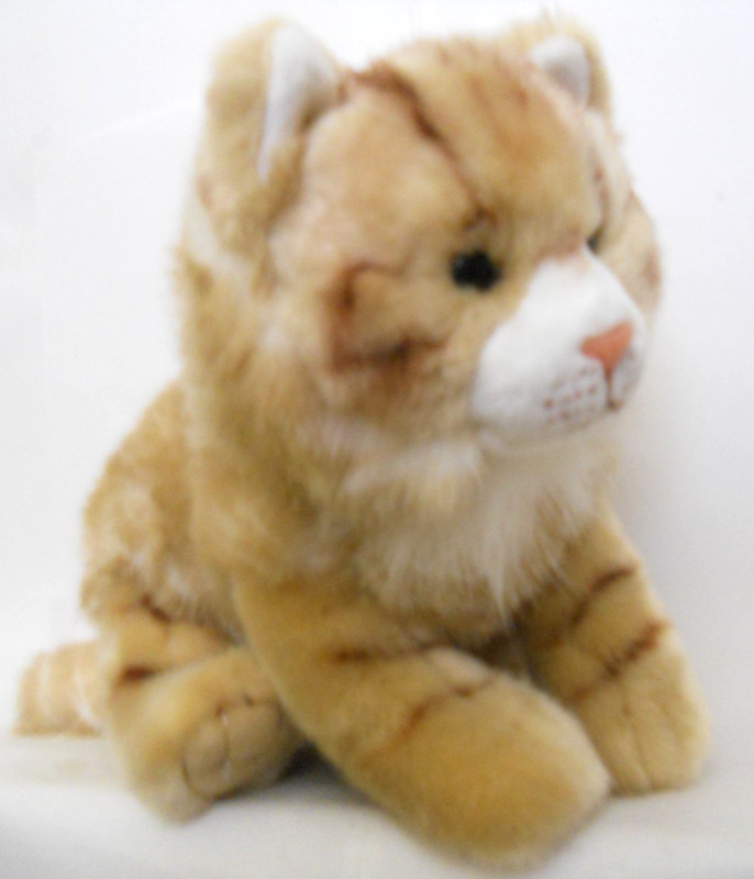Nat and Jules Cat 14 Inch Stuffed Toy 2013 By DEMDACO (No Hang Tags)