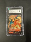 Charizard V 018/159 Crown Zenith Holo Graded Pokemon Card CGC 9 Mint