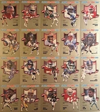 1990 Fleer All Pro Football Cards / Choose Your Card .74 + .10 per extra ship